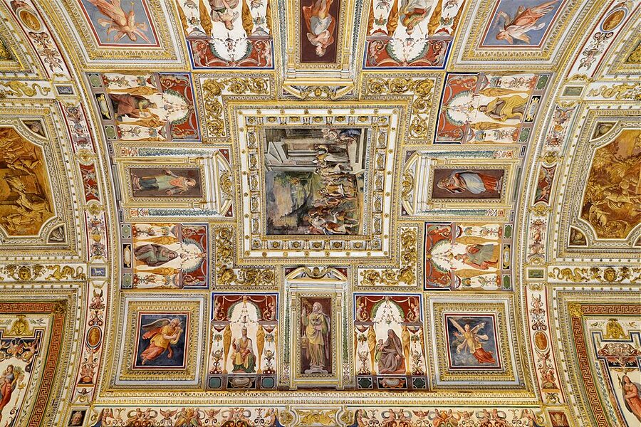 Gallery of Maps Galleria delle carte geografiche Vatican Museums