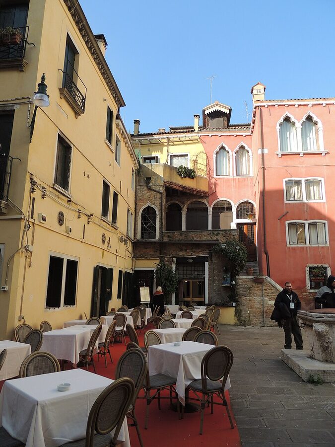 Campo San Fantin La Fenice square Venice