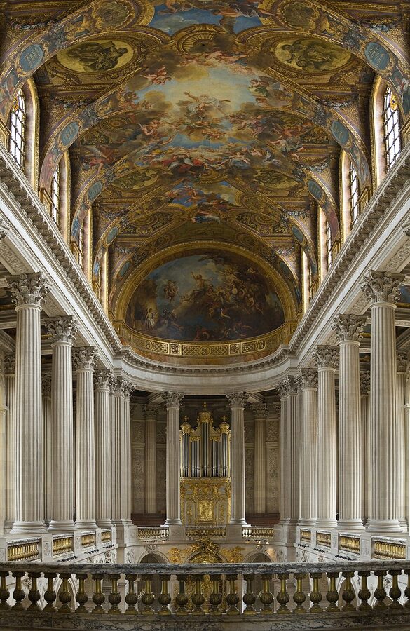 Versailles Royal Chapel interior nave