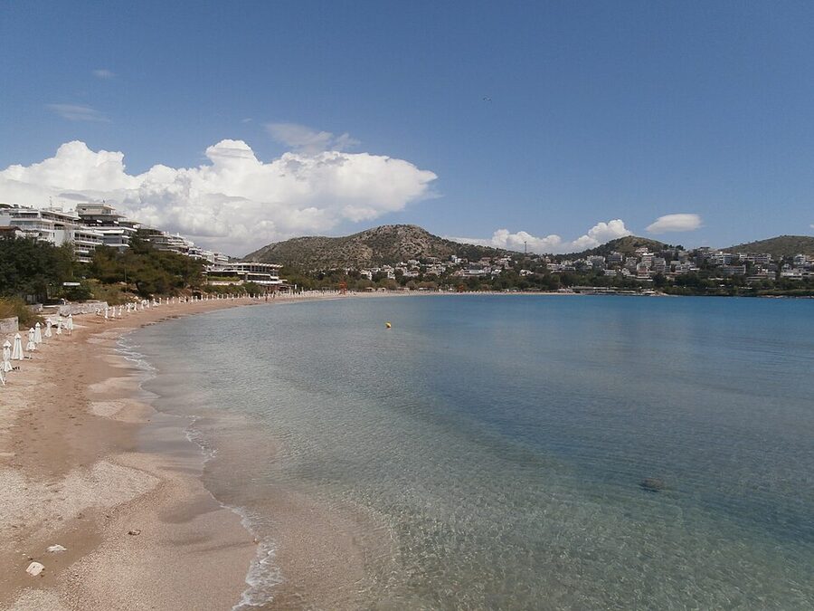 Vouliagmeni beach Athens Riviera