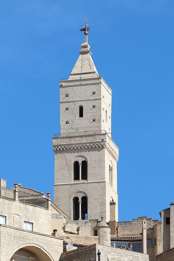 Matera Cathedral on the Civita ridge