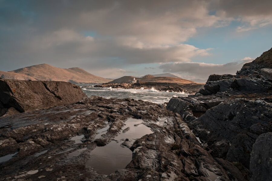 Wild Atlantic Way coastal cliffs