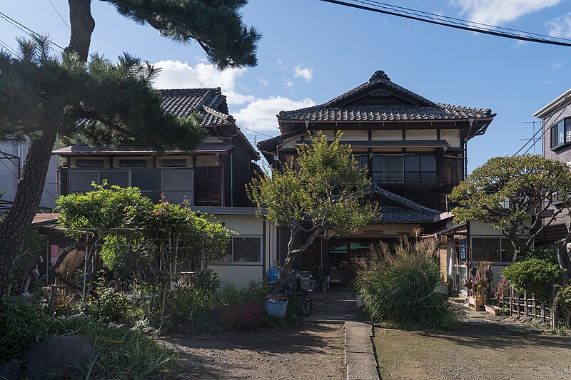 Yanaka quiet residential streets in Tokyo
