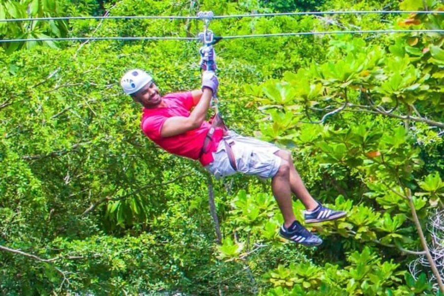 Zipline Over The dunns River Falls - The Sum Up