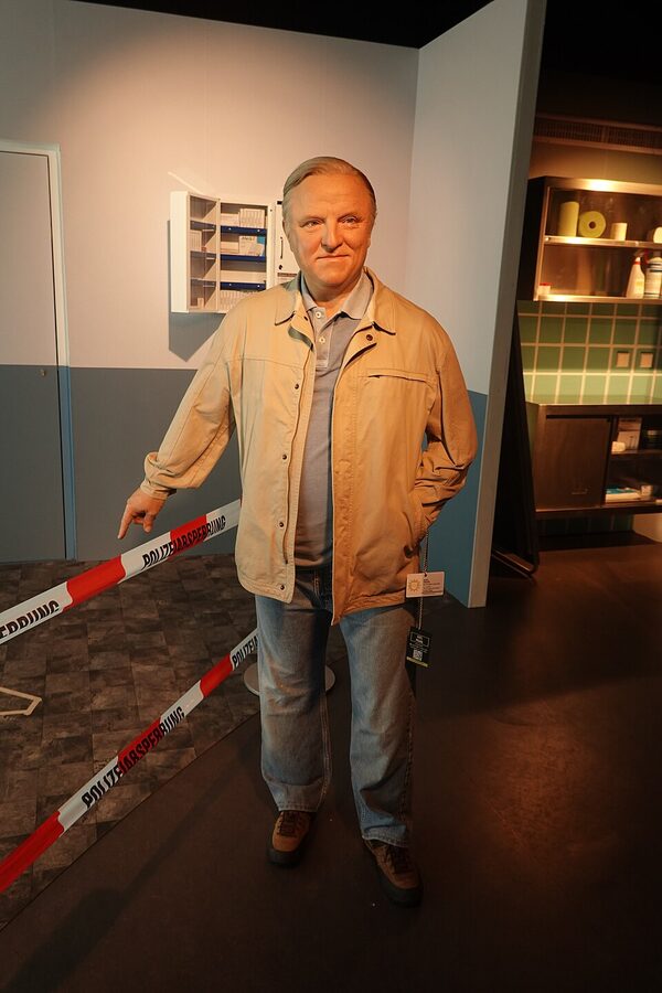 Axel Prahl wax figure from Tatort series