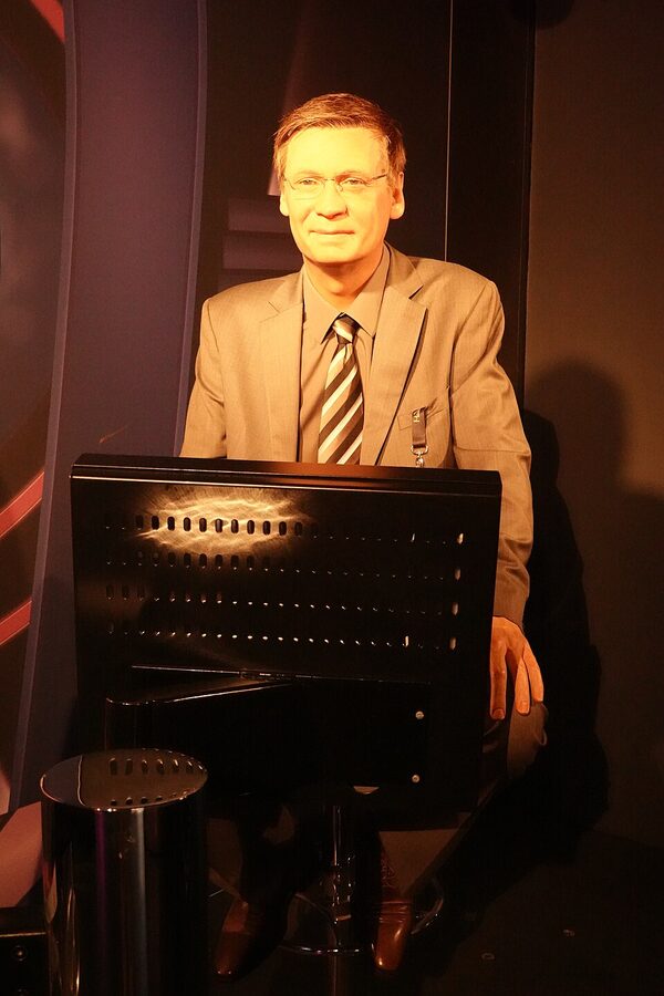 Guenther Jauch wax figure at Madame Tussauds Berlin