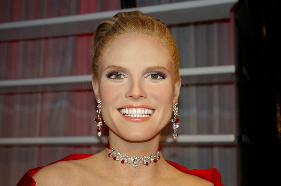 Heidi Klum wax figure at Madame Tussauds Berlin