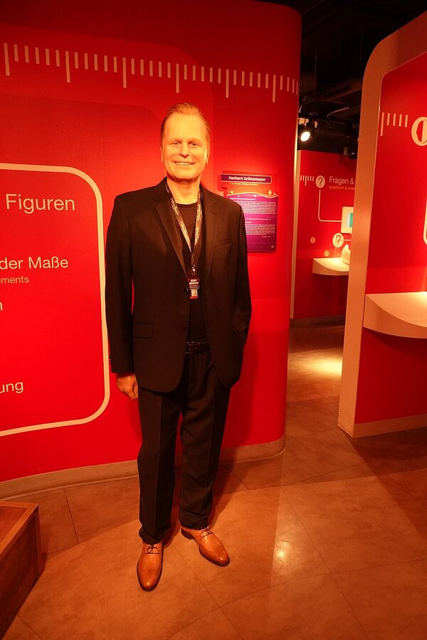 Herbert Groenemeyer wax figure at Madame Tussauds Berlin