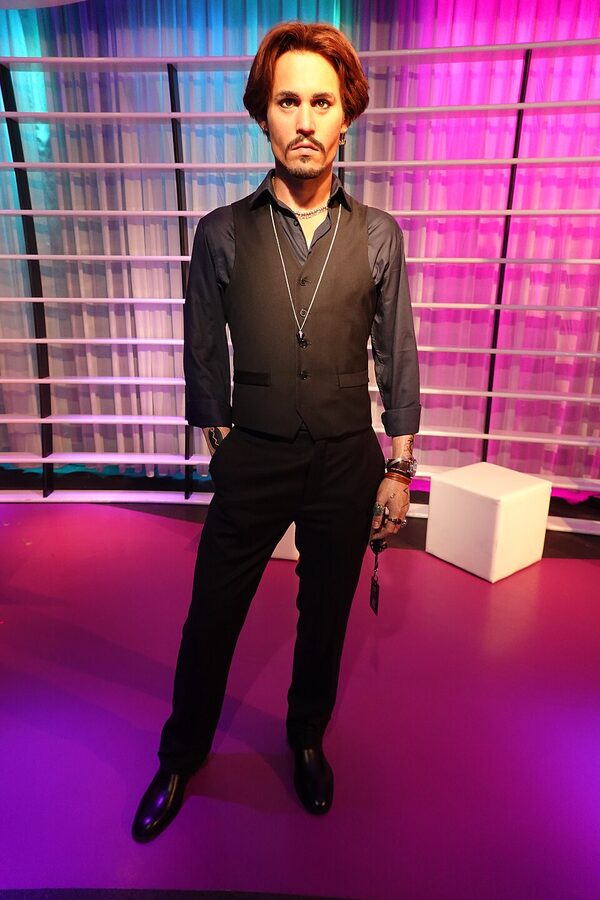 Johnny Depp wax figure at Madame Tussauds Berlin
