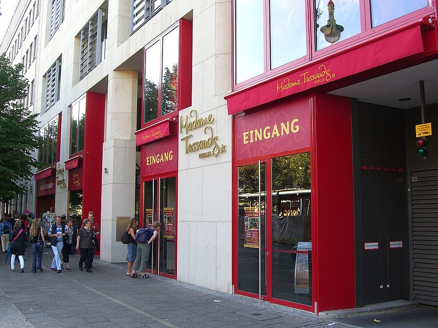 Madame Tussauds Berlin street view from Unter den Linden