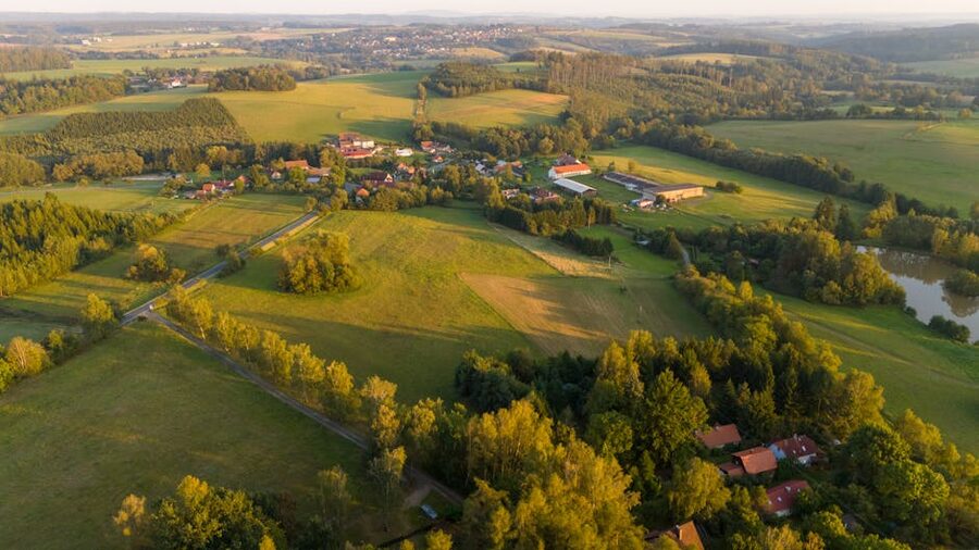 Bohemian countryside between Prague and Terezin