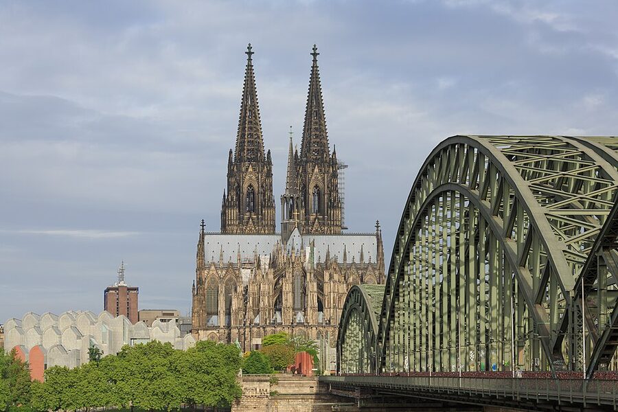 Cologne Cathedral exterior twin spires