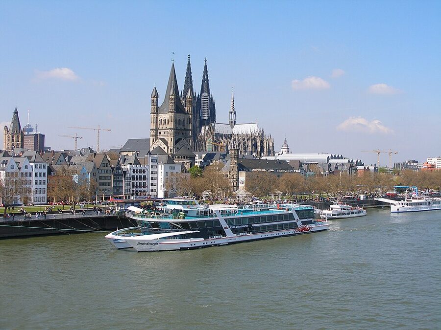 MS RheinEnergie of the KD fleet at Cologne