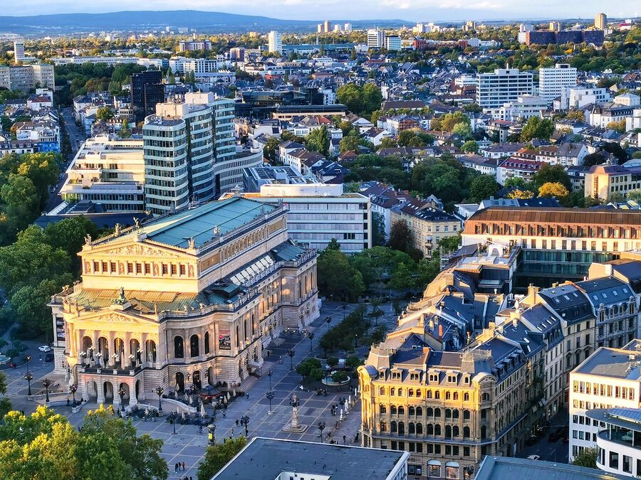 Alte Oper old opera house Frankfurt