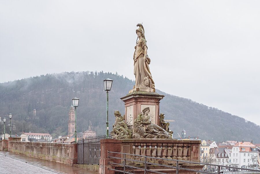 Heidelberg Alte Bruecke Old Bridge over the Neckar