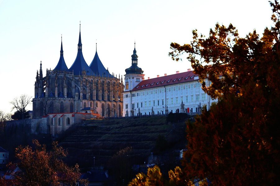 Kutna Hora cathedral architecture detail
