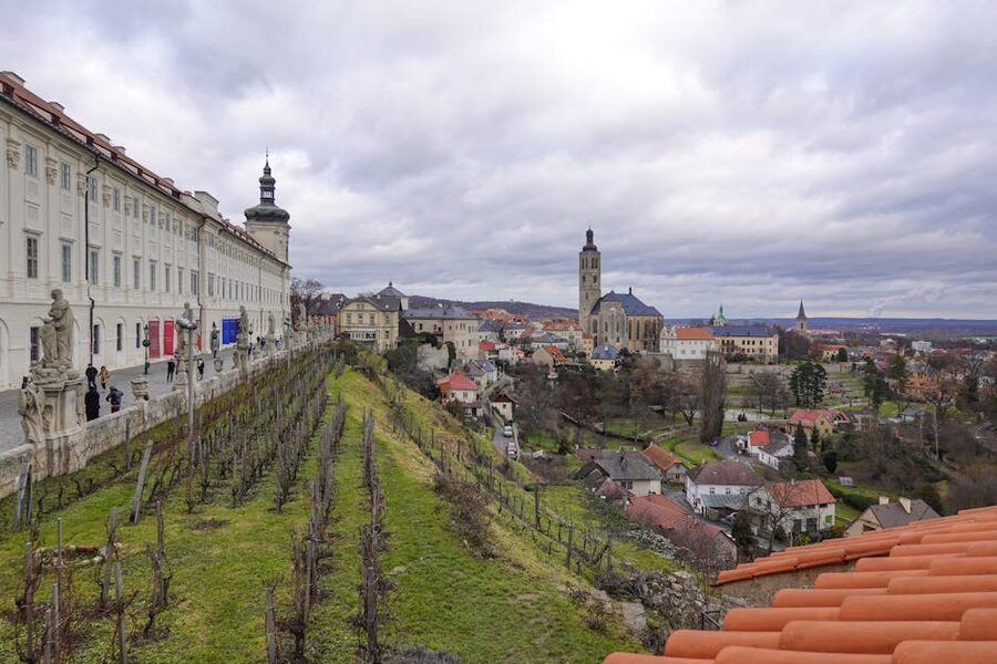 Kutna Hora old town historic buildings