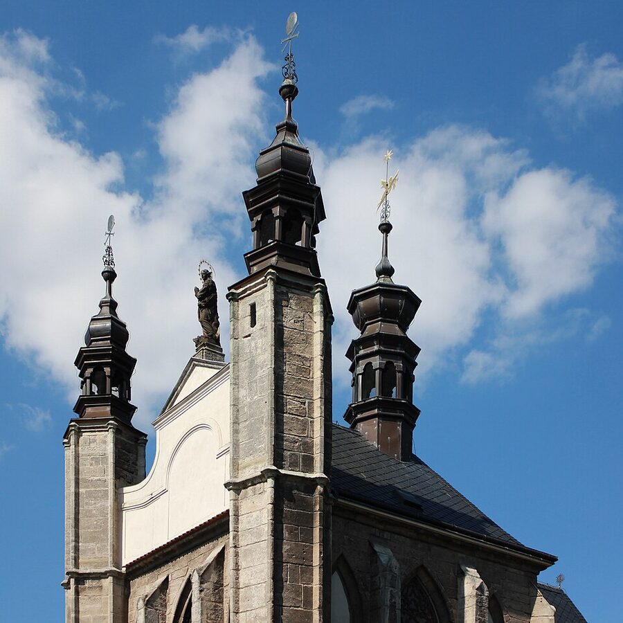 Sedlec Ossuary chapel exterior Cemetery Church of All Saints