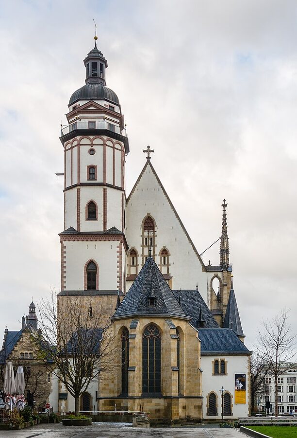 Thomaskirche Leipzig west side exterior