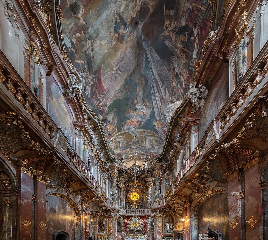 Asamkirche Munich Baroque interior