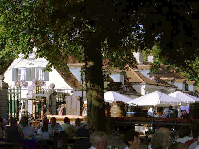 Hirschgarten beer garden Munich