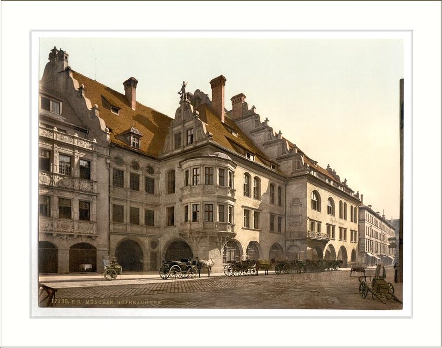 Hofbrauhaus Munich Bavaria interior