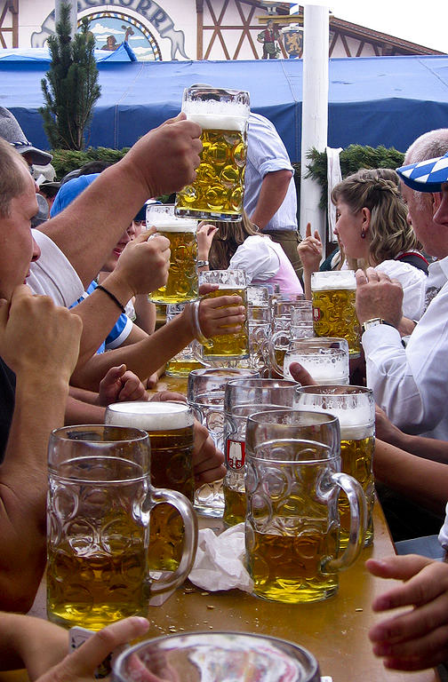 Munich Maßkrug 1 litre beer stein