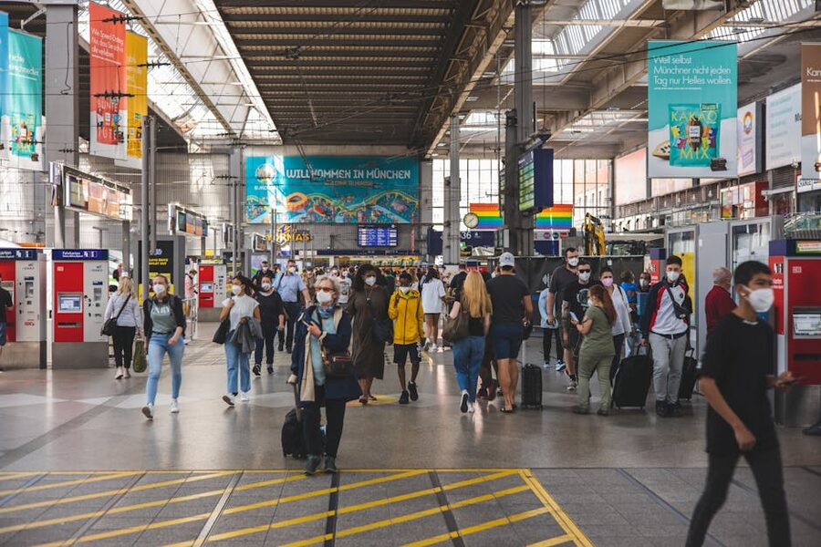 Munich Hauptbahnhof train station