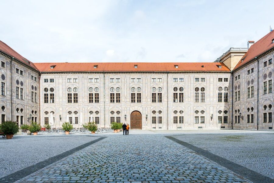Munich Residenz baroque palace courtyard