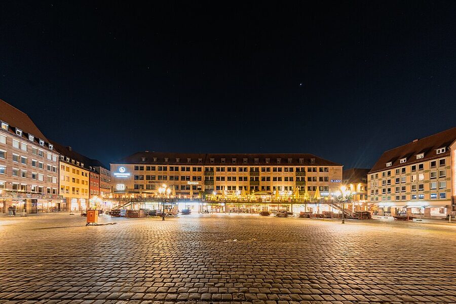 Nuremberg Hauptmarkt main market square