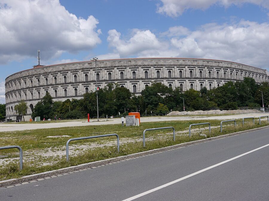 The unfinished Nazi Congress Hall at the Nuremberg Rally Grounds