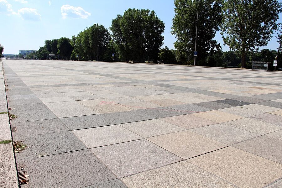 The Great Road parade axis at the Nuremberg Rally Grounds