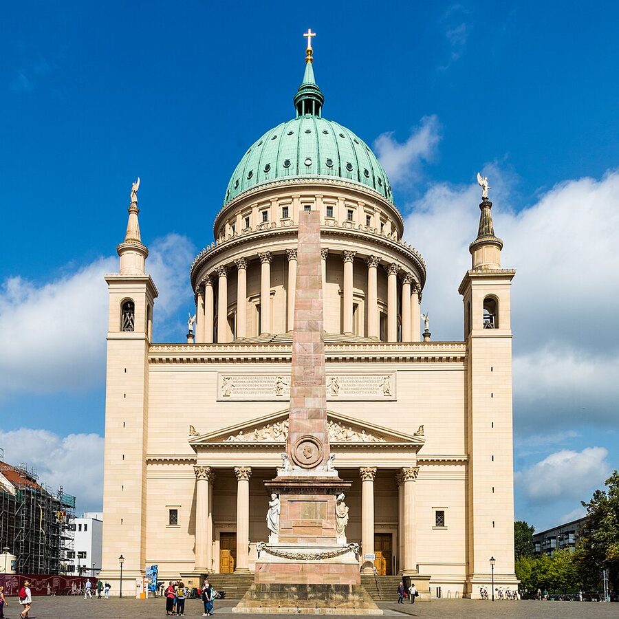 Alter Markt and Nikolaikirche Potsdam old town