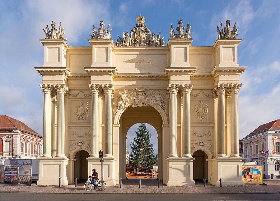 Brandenburger Tor of Potsdam classical gate
