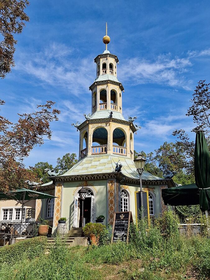 Drachenhaus Dragon House teahouse Sanssouci Park Potsdam