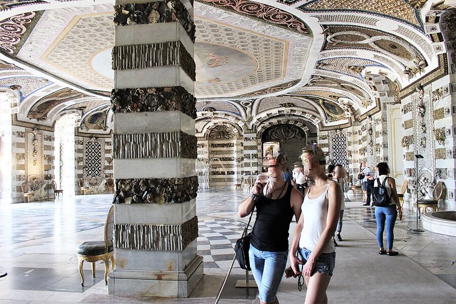 Grottensaal Grotto Hall in Neues Palais Sanssouci Potsdam