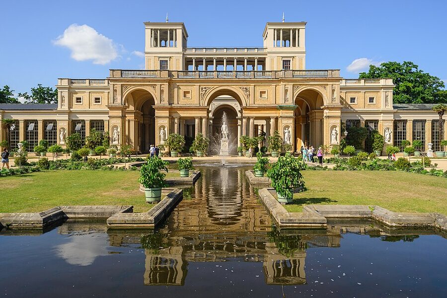 Orangerieschloss Orangery Palace at Sanssouci Park Potsdam
