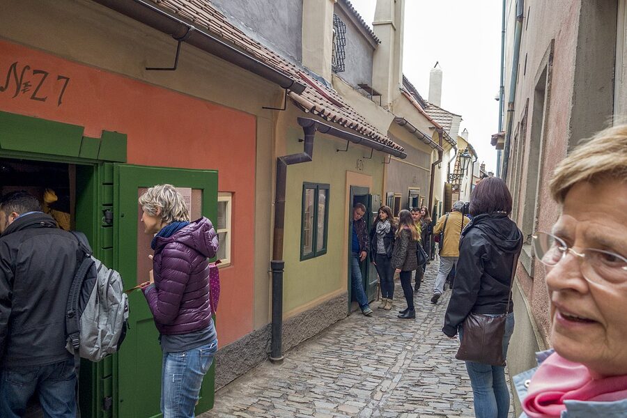 Golden Lane near Daliborka tower