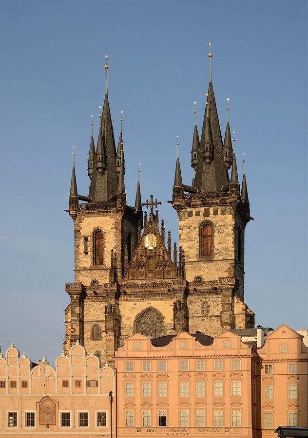 Tyn Church Prague Old Town Square