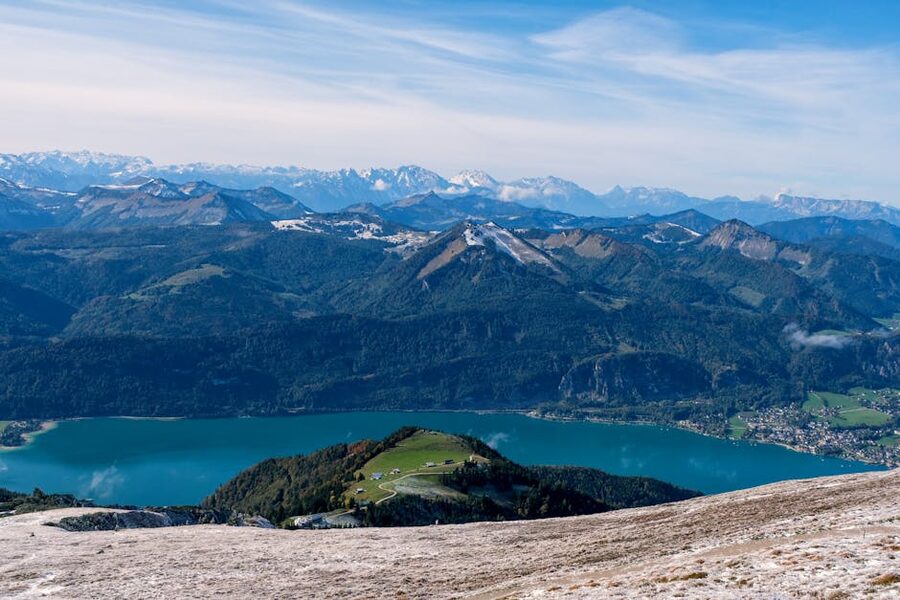 Lake Wolfgangsee in the Salzkammergut