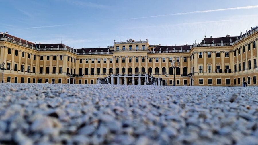 Schonbrunn Palace Baroque architecture detail