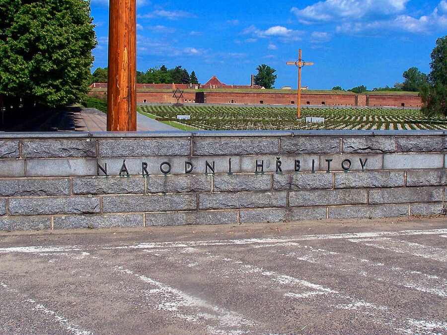 Entrance gate to the Small Fortress at Terezin