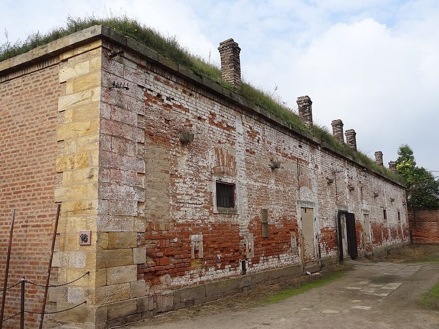 Hospital wing inside the Small Fortress at Terezin