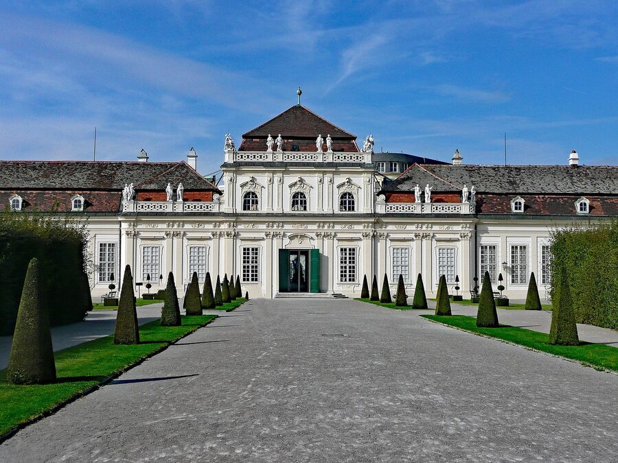 Belvedere palace aristocratic architecture Vienna