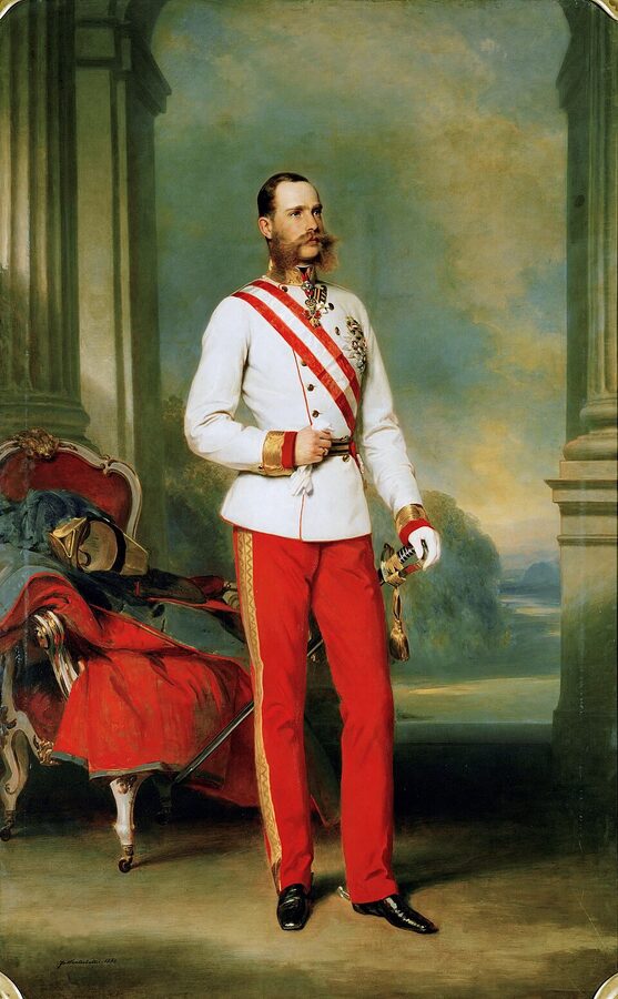 Emperor Franz Joseph I portrait Winterhalter