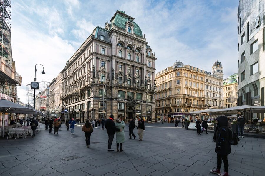 Graben Street Vienna's historic pedestrian district