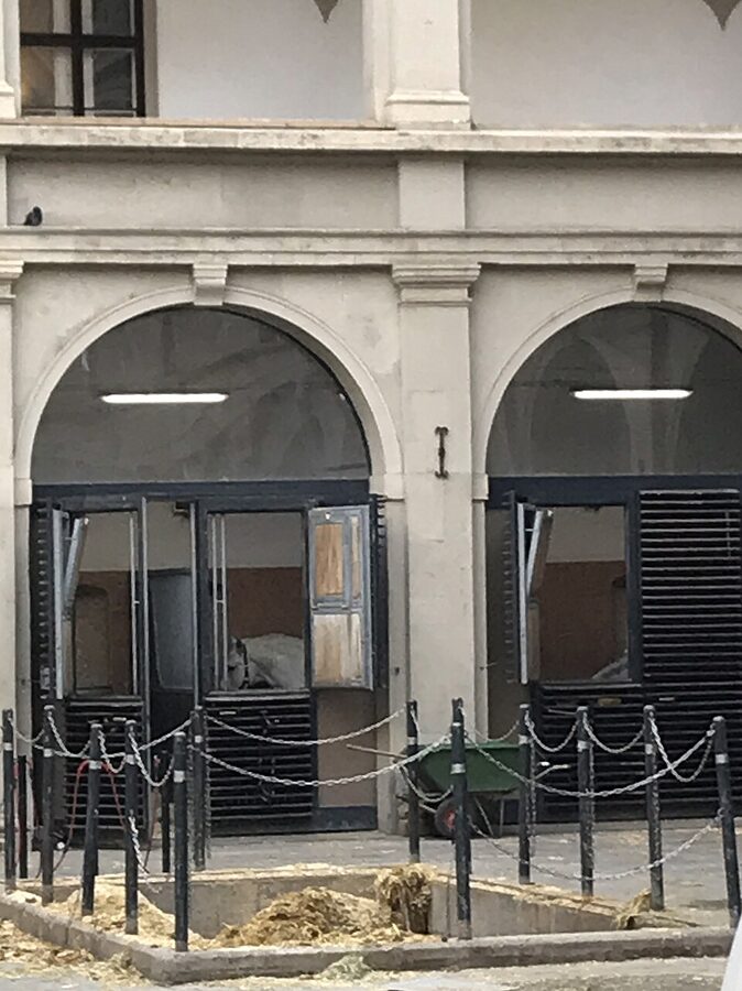 Stallburg stables of the Spanish Riding School in Vienna