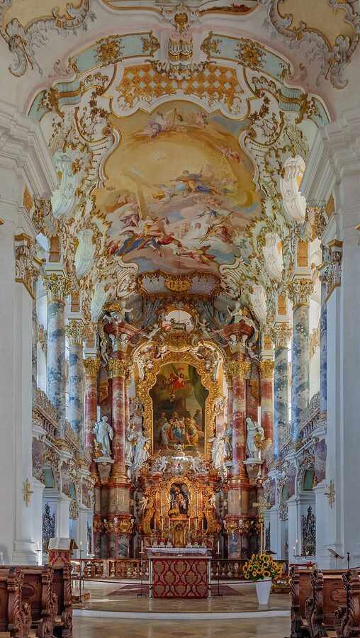 Wieskirche Rococo pilgrimage church Bavaria