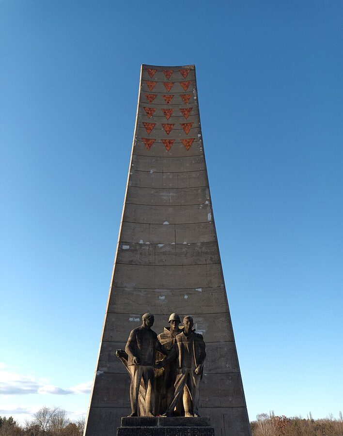 Sachsenhausen Central Memorial in February 2025