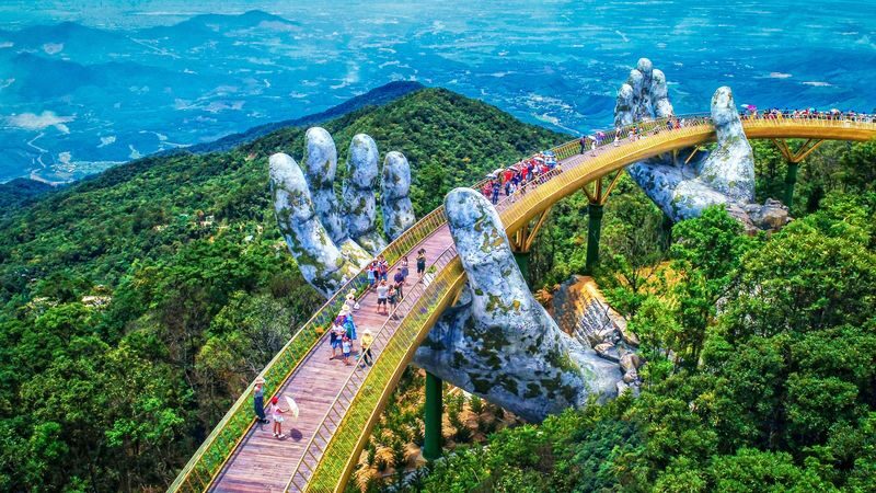 07:30/09:30 Departure: Ba Na Hills and Golden Bridge Day Tour - Gardens, pagoda and the resort’s French Village
